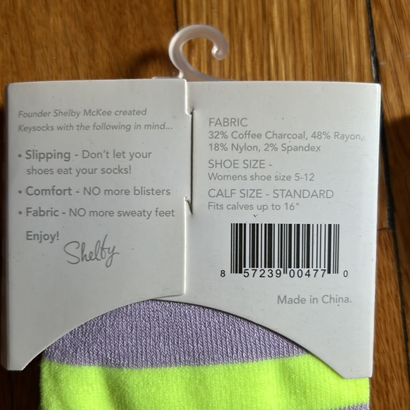NWT Key Sock - Two Pairs - Picture 3 of 4